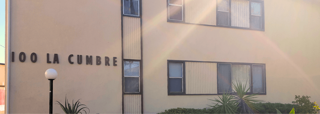 100 N La Cumbre Exterior Photo